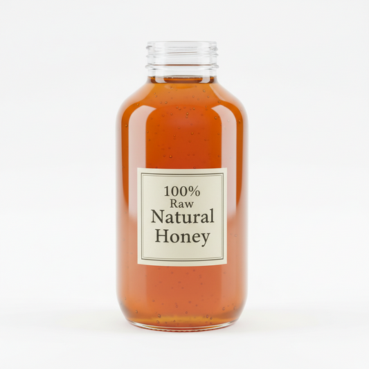 100% Raw Natural Honey – 24oz Bottle